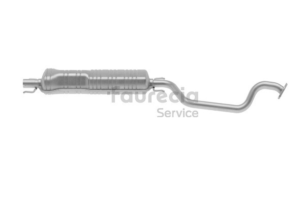 Faurecia FS40452: Mittelschalldämpfer Kit Easy2Fit