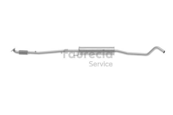 Faurecia FS40472: Tłumik srodkowy Kit Easy2Fit