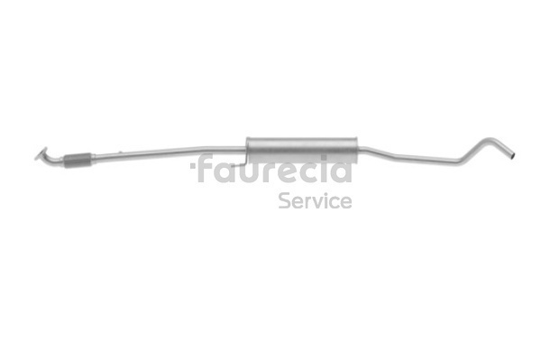 Faurecia FS40510: Mittelschalldämpfer Kit Easy2Fit