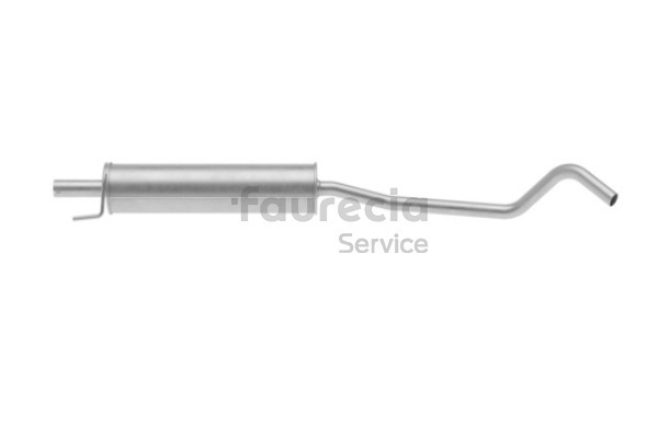 Faurecia FS40512: Mittelschalldämpfer Kit Easy2Fit