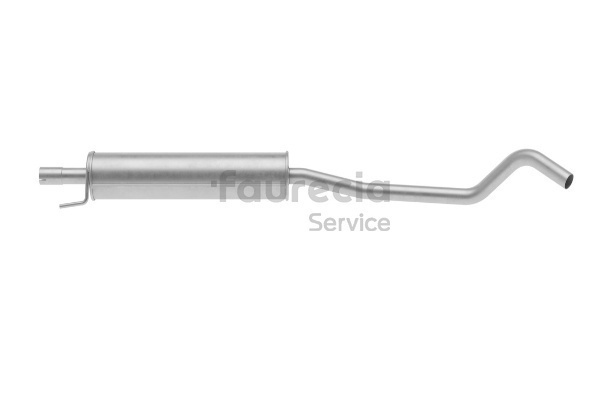 Faurecia FS40513: Tłumik srodkowy Kit Easy2Fit