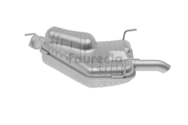 Faurecia FS40582: Tłumik końcowy Kit Easy2Fit