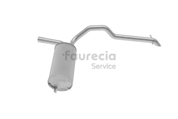 Faurecia FS40598: Tłumik końcowy Kit Easy2Fit Tłumik końcowy