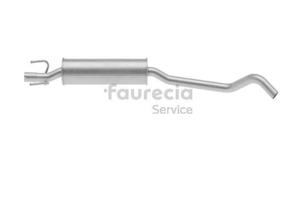 Faurecia FS40631: Mittelschalldämpfer Kit Easy2Fit