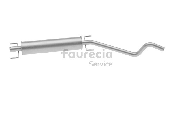 Faurecia FS40715: Mittelschalldämpfer Kit Easy2Fit