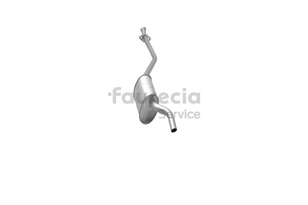 Faurecia FS43012: Tłumik srodkowy Kit Easy2Fit