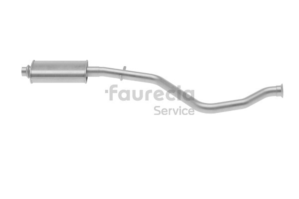 Faurecia FS45128: Mittelschalldämpfer Kit Easy2Fit
