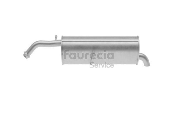 Faurecia FS45218: Tłumik końcowy Kit Easy2Fit