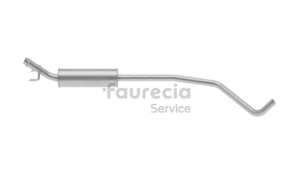 Faurecia FS45232: Tłumik przedni Kit Easy2Fit
