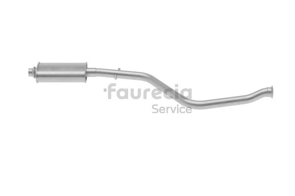Faurecia FS45283: Mittelschalldämpfer Kit Easy2Fit