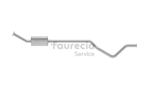 Faurecia FS45382: Mittelschalldämpfer Kit Easy2Fit