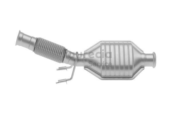 Faurecia FS45477K: Katalizator Kit Easy2Fit z elementami do montażu