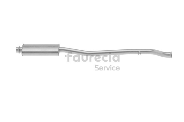 Faurecia FS45554: Tłumik srodkowy Kit Easy2Fit