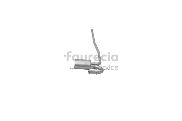 Faurecia FS55048: Tłumik srodkowy Kit Easy2Fit