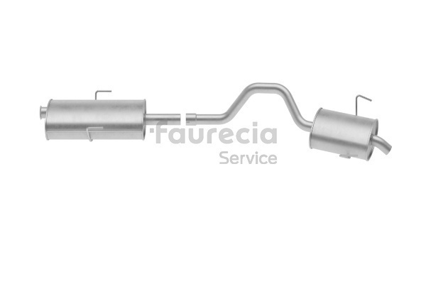 Faurecia FS55314: Tłumik końcowy Kit Easy2Fit