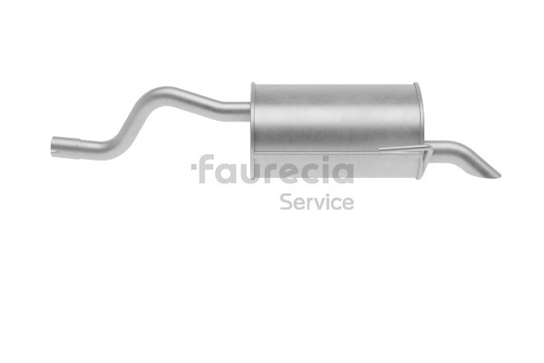 Faurecia FS55433: Endschalldämpfer Kit Easy2Fit