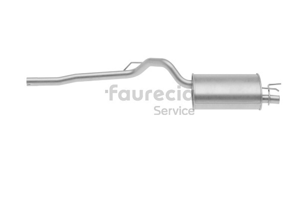 Faurecia FS55586: Endschalldämpfer Kit Easy2Fit
