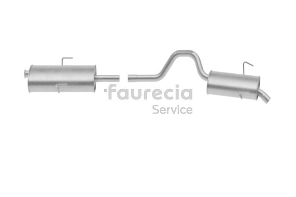 Faurecia FS55603: Tłumik końcowy Kit Easy2Fit