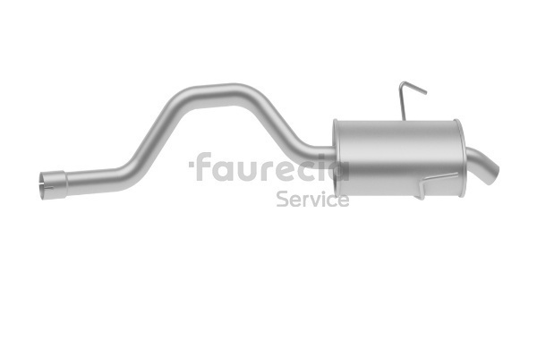 Faurecia FS55638: Tłumik końcowy Kit Easy2Fit