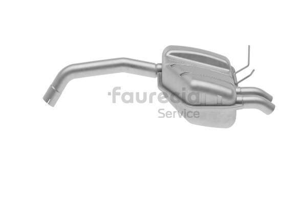 Faurecia FS55724: Tłumik końcowy Kit Easy2Fit Tłumik przedni