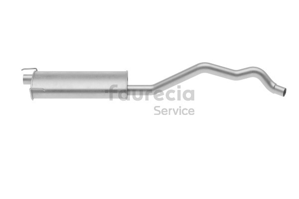 Faurecia FS55739: Tłumik srodkowy Kit Easy2Fit