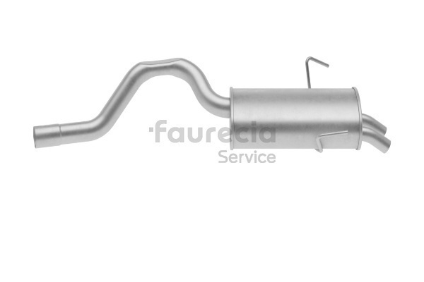 Faurecia FS55763: Tłumik końcowy Kit Easy2Fit
