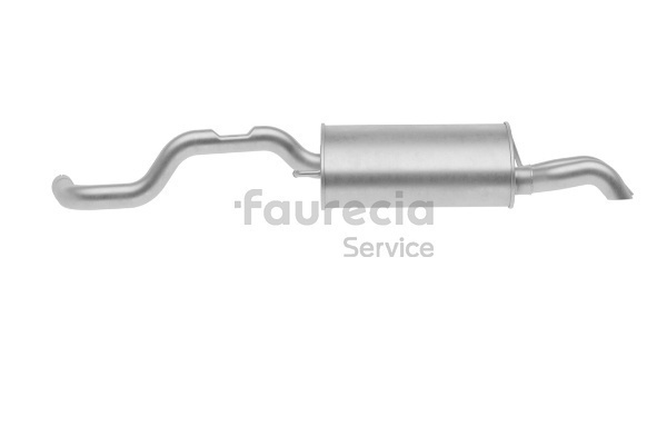 Faurecia FS63097: Tłumik końcowy Kit Easy2Fit