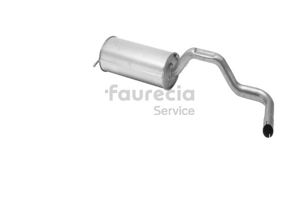 Faurecia FS63105: Silenciador trasero Kit Easy2Fit