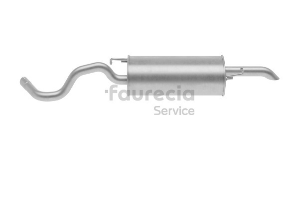 Faurecia FS63122: Tłumik końcowy Kit Easy2Fit