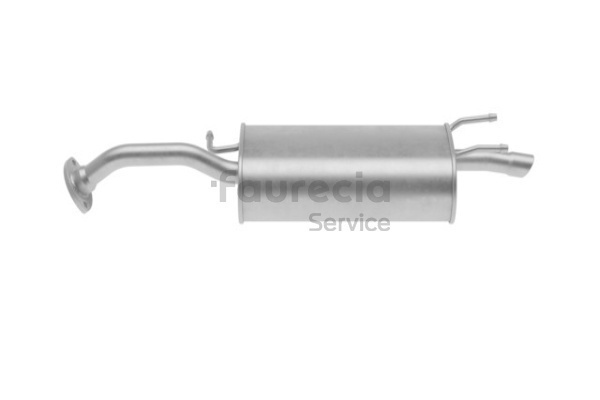 Faurecia FS70058: Tłumik końcowy Kit Easy2Fit