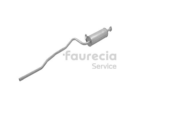Faurecia FS70284: Tłumik końcowy Kit Easy2Fit