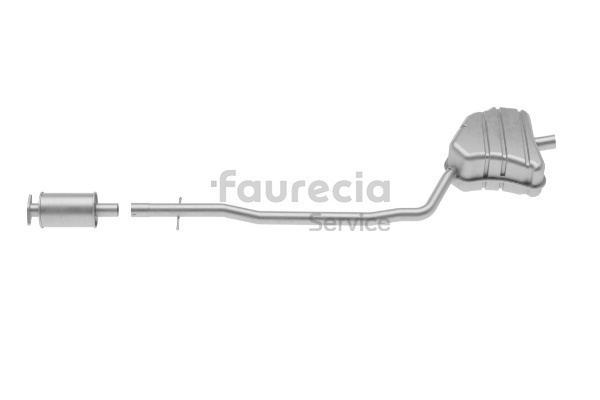 Faurecia FS72005: Endschalldämpfer Kit Easy2Fit