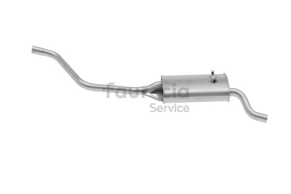 Faurecia FS80034: Tłumik końcowy Kit Easy2Fit