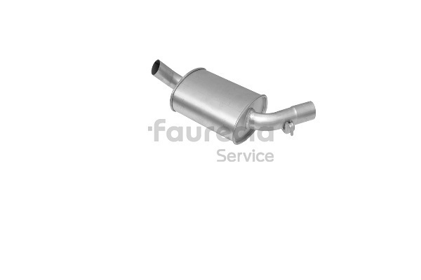 Faurecia FS80084: Tłumik srodkowy Kit Easy2Fit