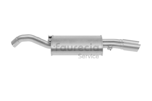 Faurecia FS80094: Tłumik końcowy Kit Easy2Fit