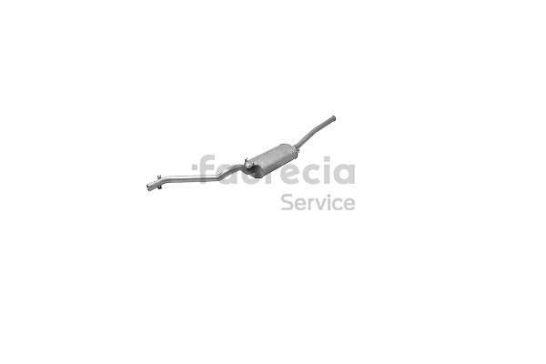 Faurecia FS80135: Tłumik końcowy Kit Easy2Fit