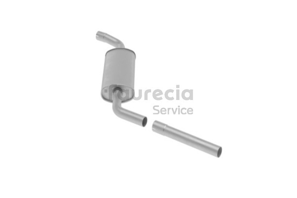 Faurecia FS80207: Tłumik srodkowy Kit Easy2Fit