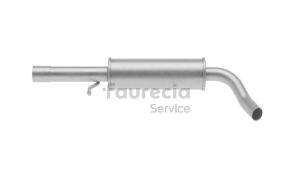 Faurecia FS80225: Mittelschalldämpfer Kit Easy2Fit