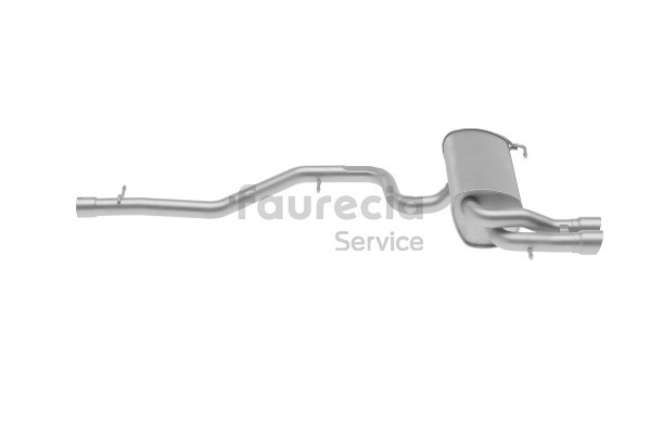 Faurecia FS80283: Tłumik końcowy Kit Easy2Fit