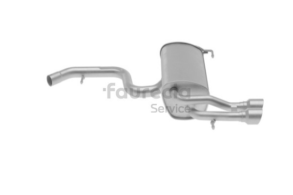 Faurecia FS80320: Tłumik końcowy Kit Easy2Fit