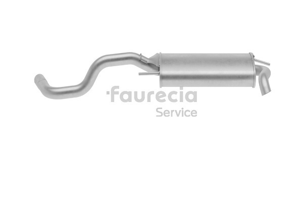 Faurecia FS80395: Tłumik końcowy Kit Easy2Fit