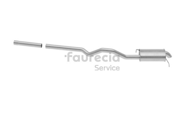 Faurecia FS80747: Endschalldämpfer Kit Easy2Fit