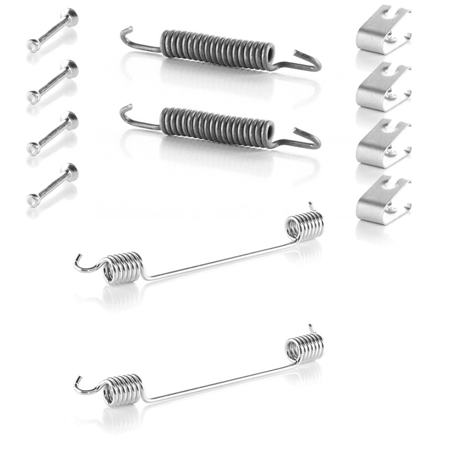 QUICK BRAKE 105-0827 Σετ βοηθ. εξαρτημάτων, σιαγόνες φρένου TOYOTA Yaris Hatchback (_P13_) 90 PS Πετρέλαιο κόστος