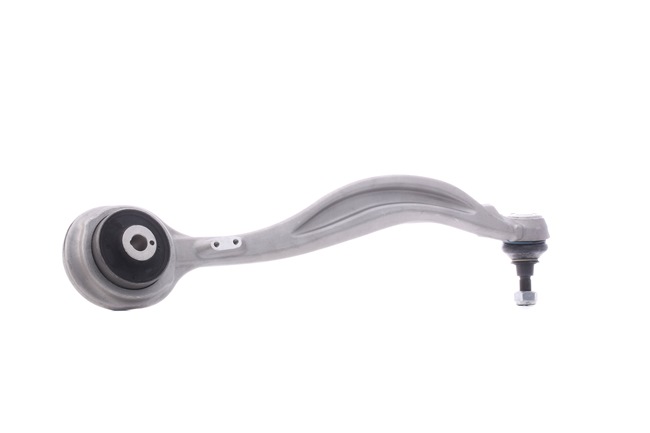 RIDEX 273C1153: Barra oscilante de suspensión de ruedas Eje delantero, derecha, Aluminio, con rótula de suspensión/carga, con tuerca