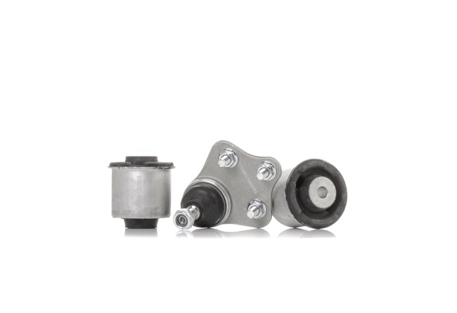 STARK SKSSK-1600064: Kit de réparation, bras triangulaire Essieu avant droit, Essieu avant gauche, supérieur, avec rotule de suspension, avec monture, avec support en caoutchouc