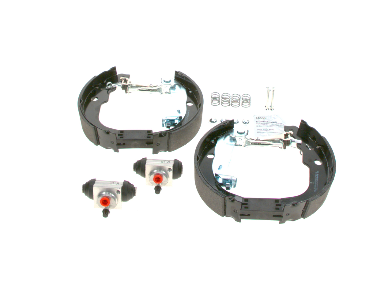 BOSCH 0 204 114 703 Σετ φρένων, ταμπουρόφρενα CITROЁN C-Elysée Sedan 115 PS Βενζίνη κόστος