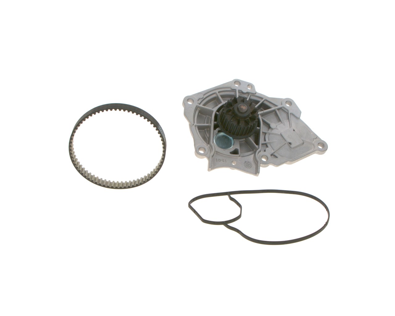 BOSCH 1 987 946 975: Wasserpumpe + Zahnriemensatz Zähnez.: 67, Breite: 12mm