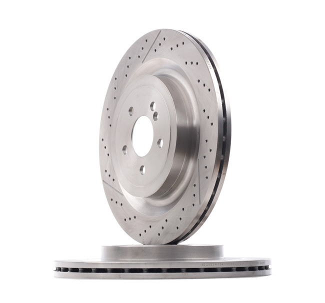RIDEX 82B1852: Bremsscheibe Hinterachse, Ø: 360mm, innenbelüftet, Ø: 360mm, beschichtet, ohne ABS-Sensorring, ohne Lager