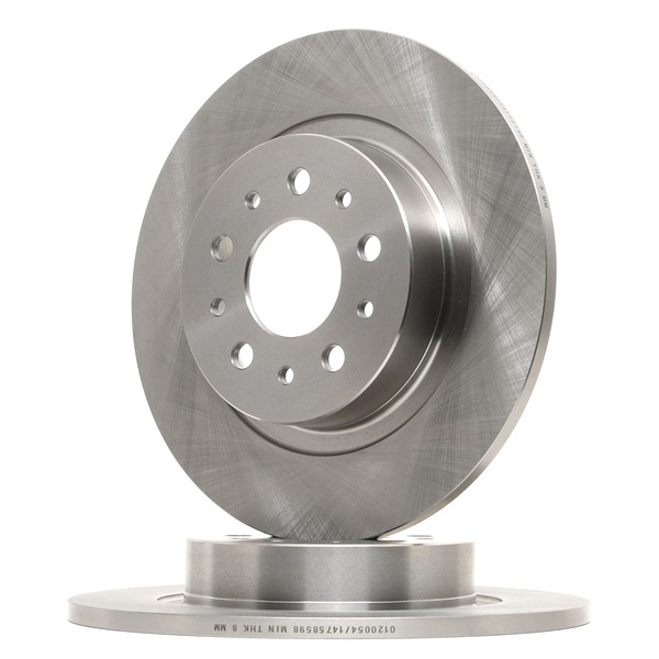STARK SKBD-0024108: Remschijf Achteras, Ø: 264,0mm, volledig, Ø: 264,0mm, Gecoat