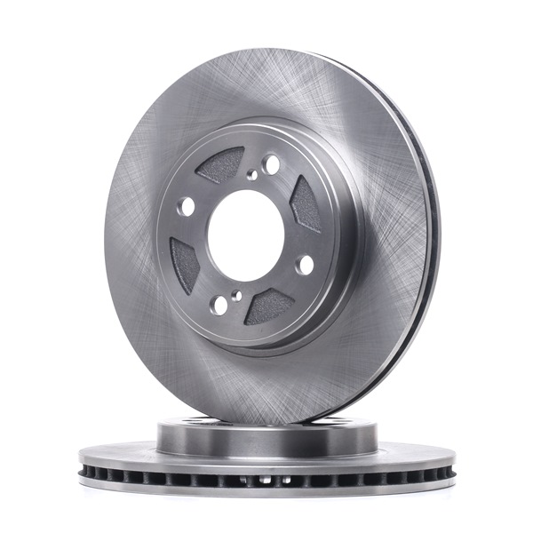 RIDEX 82B2025: Disco de freno Eje delantero, Ø: 252mm, ventilación interna, Ø: 252mm, revestido, sin perno de sujeción de rueda, sin buje de rueda